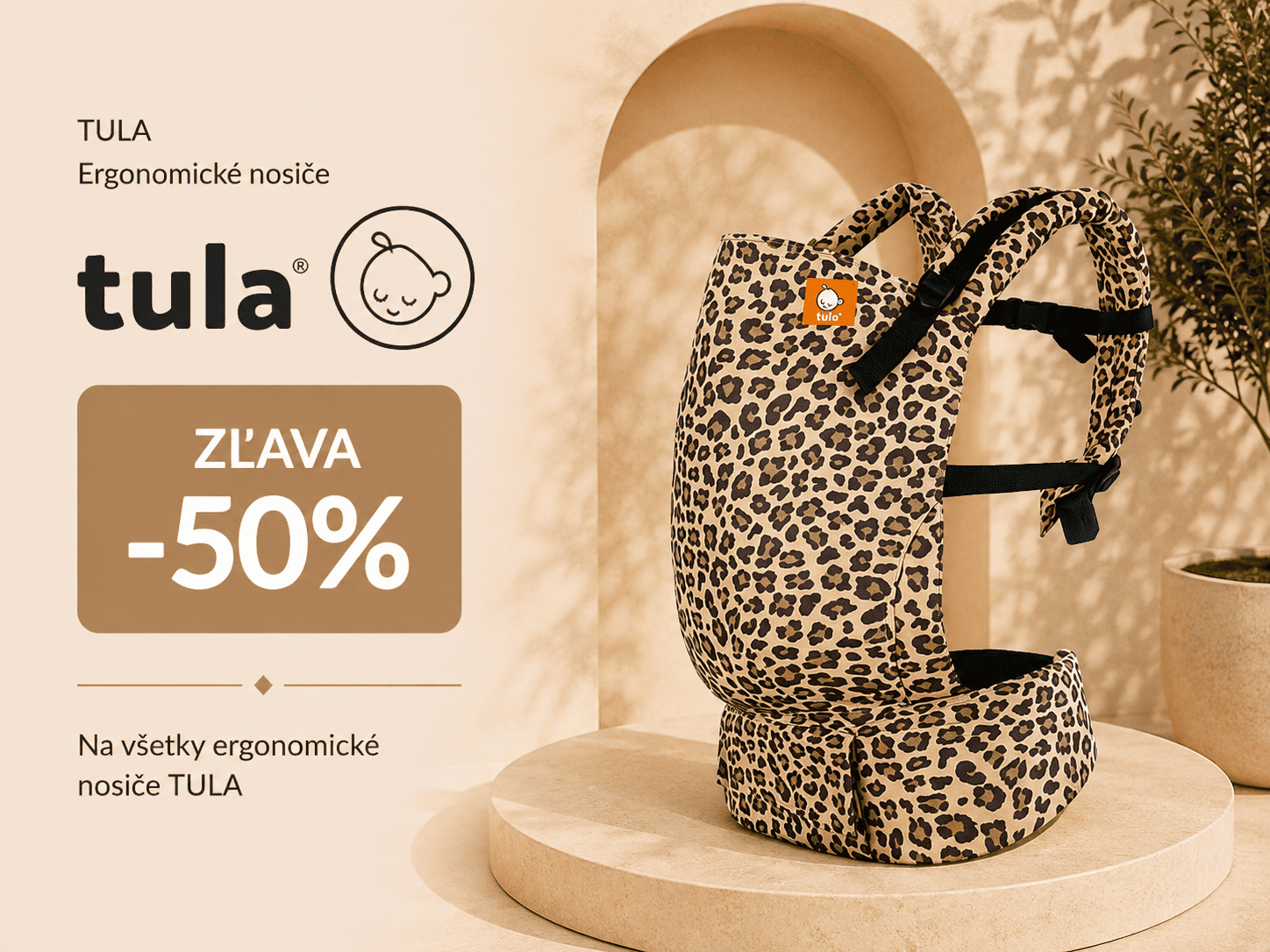 Tula ergonomické nosiče - zľava 50%